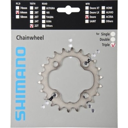 Převodník SHIMANO DEORE FCM532 22z, stříbrný