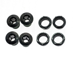 Šrouby SRAM CHAINRING BOLT KIT 4 STEEL BLK LONG EMTB