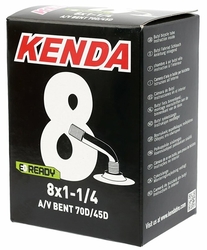 KENDA 8x1-1/4" AV zahnutý ventil