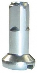 Nipl CnSpoke Fe 2x14mm pozinkovaný stříbrný