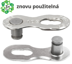Spojka řetězu KMC 10 sp.