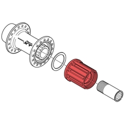 Ořech Shimano Deore XT FH-M770