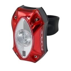 FORCE RED 60LM, 1x LED, USB blikačka zadní