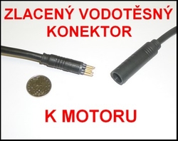 BLDC motor 750-1000W, přední kolo 20'