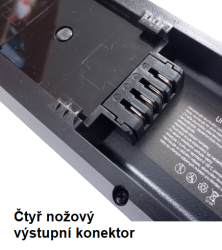 Baterie 36V 17,5 Ah/630 Wh konektor 4 nože