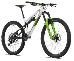 Rock Machine Blizzard 90-297 RZ gloss silver/black/DVO green 29"/27,5" (mullet)