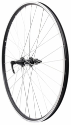 Zapletené kolo 28/29" MAX1 V-brake zadní 8-11sp. černé/stříbrné