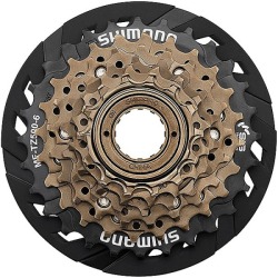 SHIMANO TZ500 14-28 zubů, s krytem paprsků