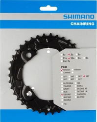 Převodník 38z Shimano Deore FC-M615 2x10 4 díry