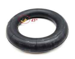 Duše 10x3 (255x80) se zahnutým ventilkem 45°/45° 