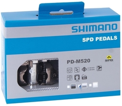 Shimano SPD PD-M520 stříbrné 