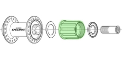 Ořech Shimano FHM665/675/7000