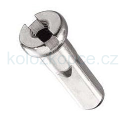 Nipl MACH1 stříbrný závit 2,6 mm, pro dráty 2,3 mm