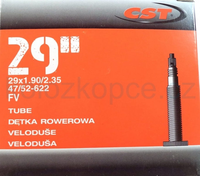 Duše CST 29"x1.90/2.35 (47/52-622) FV/40mm
