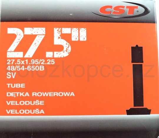Duše CST 27.5"x1.95-2.25 (48/54-584) AV/33mm