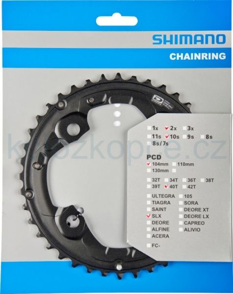 Převodník 40z Shimano SLX FC-M675 2x10 4 díry