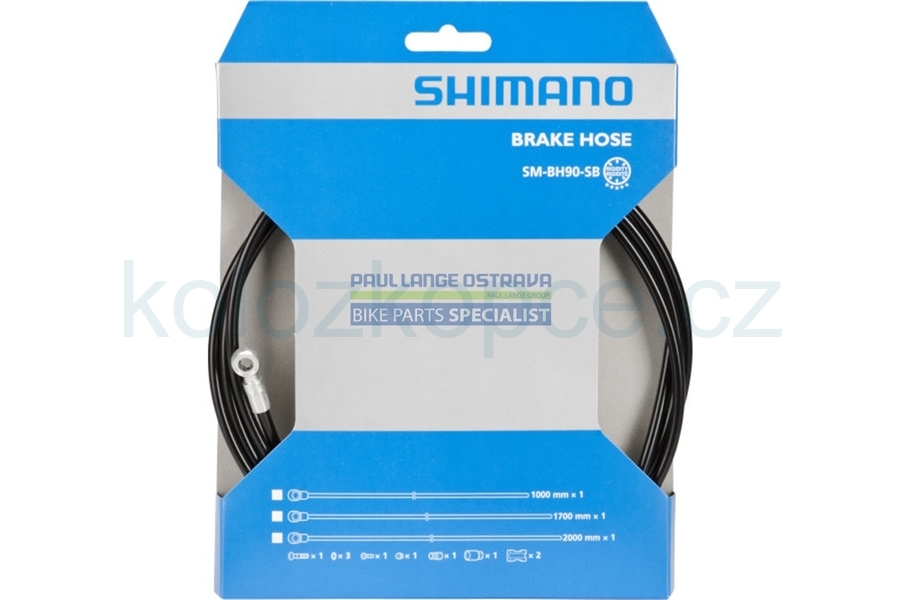 SHIMANO brzdová hadice MTB SM-BH90 SB 1700 mm černá