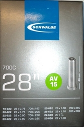 SCHWALBE AV15 28"x 3/4-1.10 (18/28-622) AV/40mm